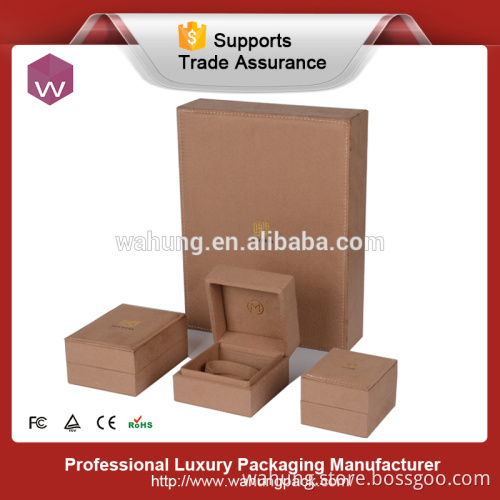 custom brand clear plastic jewelry packaging set box (WH-2229)